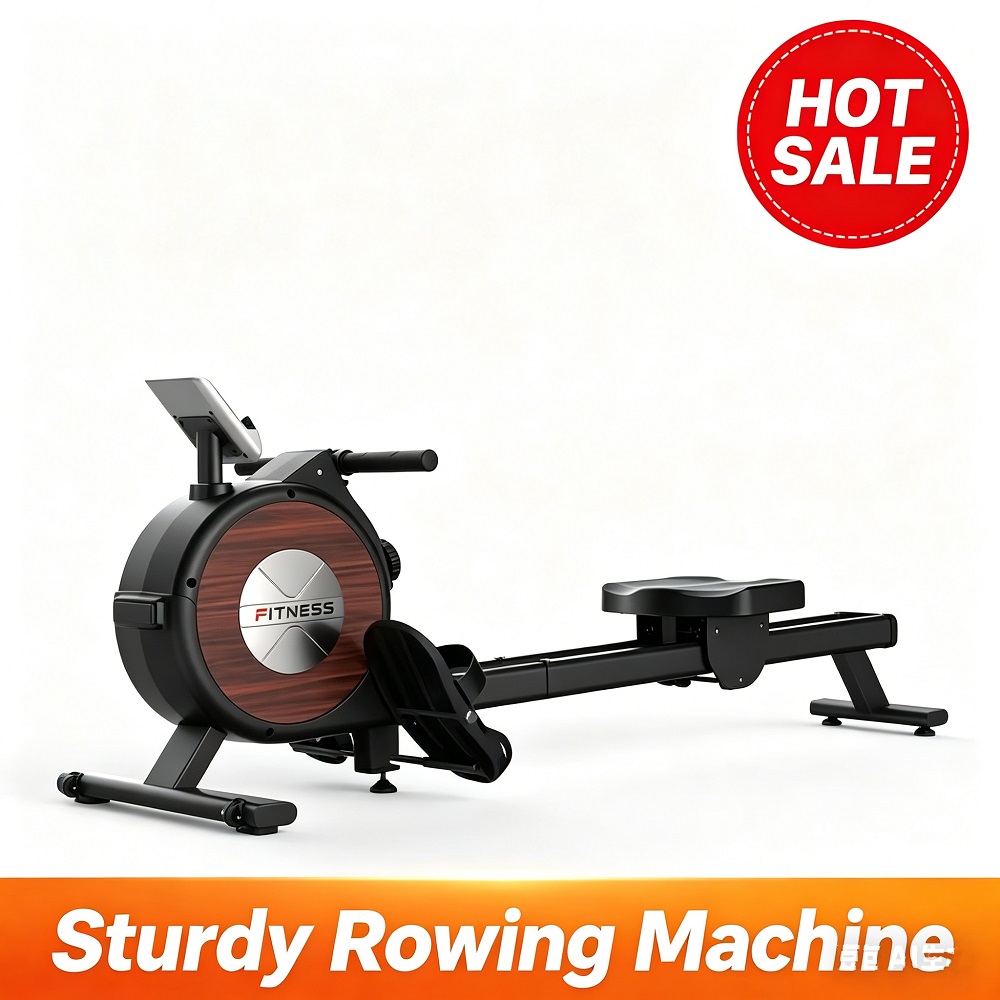 Home Gym No Equipment - Máquina de Remo Patentada con 16
