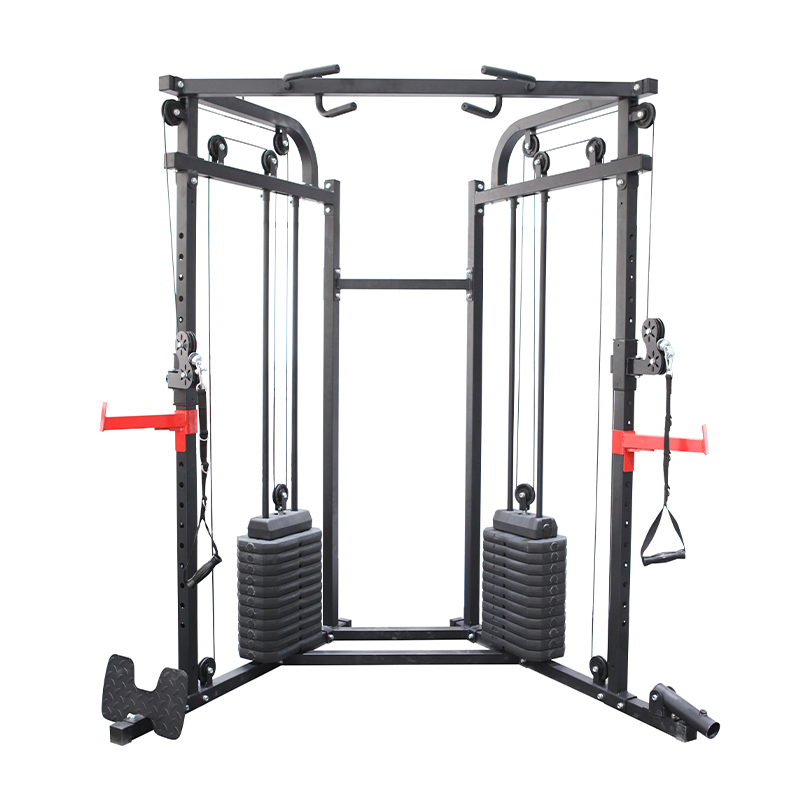 Home Gym Rack With Cables - Máquina cruzada de Cable de estante