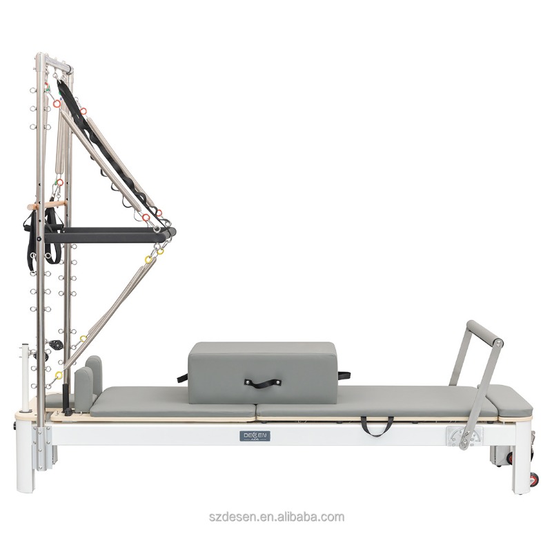 Home Gym Custom - YTYIN F6001-S800-B, Reformer de Pilates de
