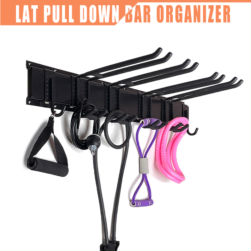 Home Gym Rack With Cables - Estante de almacenamiento de accesorios de