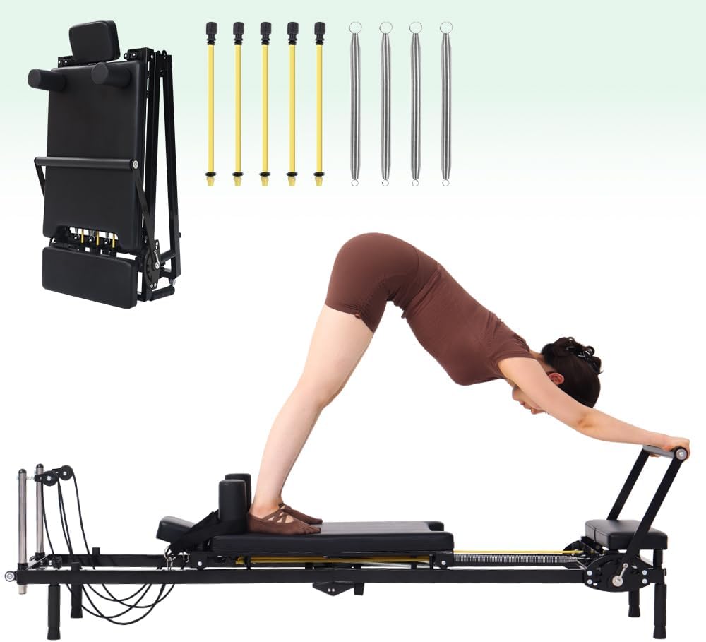 Home Gym No Equipment - Máquina de Pilates plegable, resistencia 2