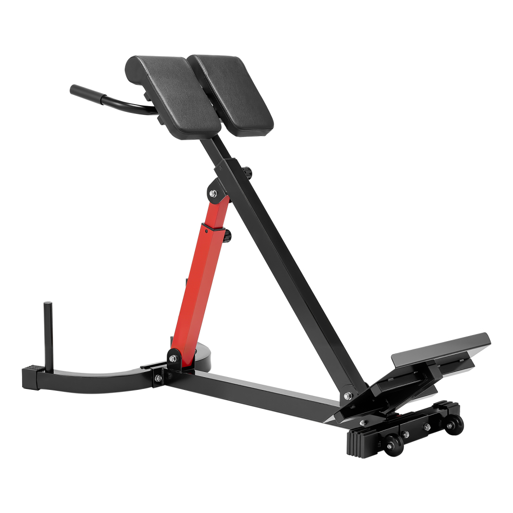 Home Gym Hamstring Exercises - Silla Romana para Hiperextensión, Banco Ajustable