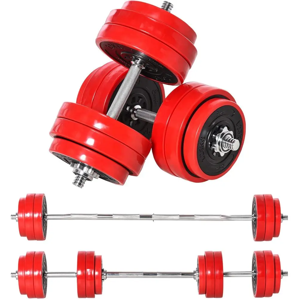 Home Gym Kit For Men - Juego de Mancuernas Versátiles: Transformables en