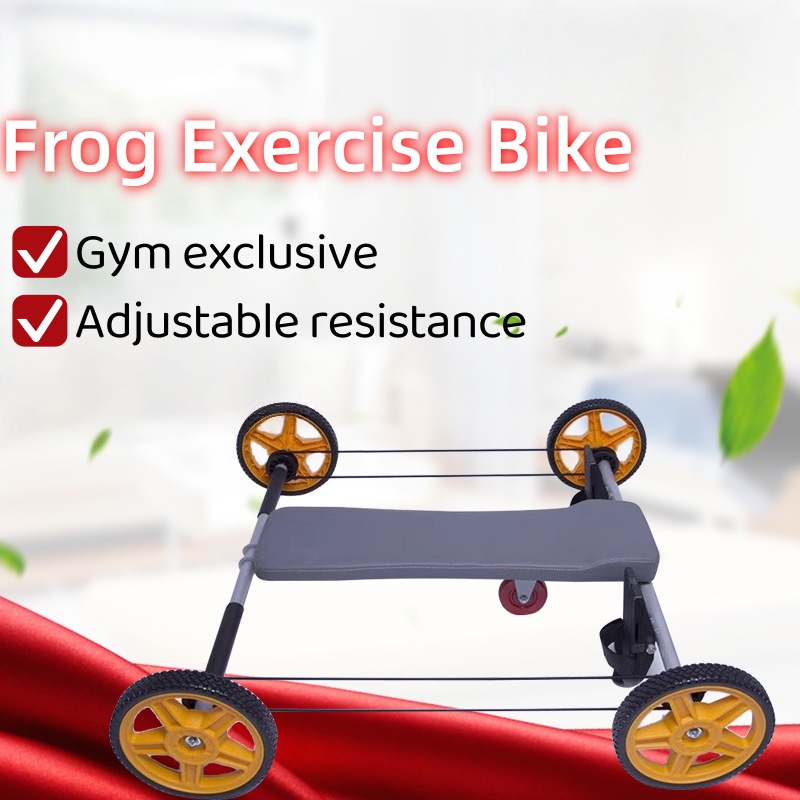 Home Gym No Equipment - Bicicleta estática de rana con tracción