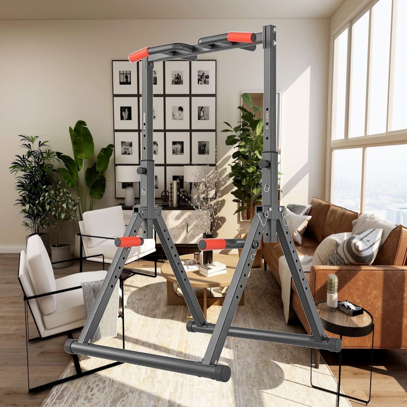 Home Gym Workout - Barra de dominadas ajustable para niños