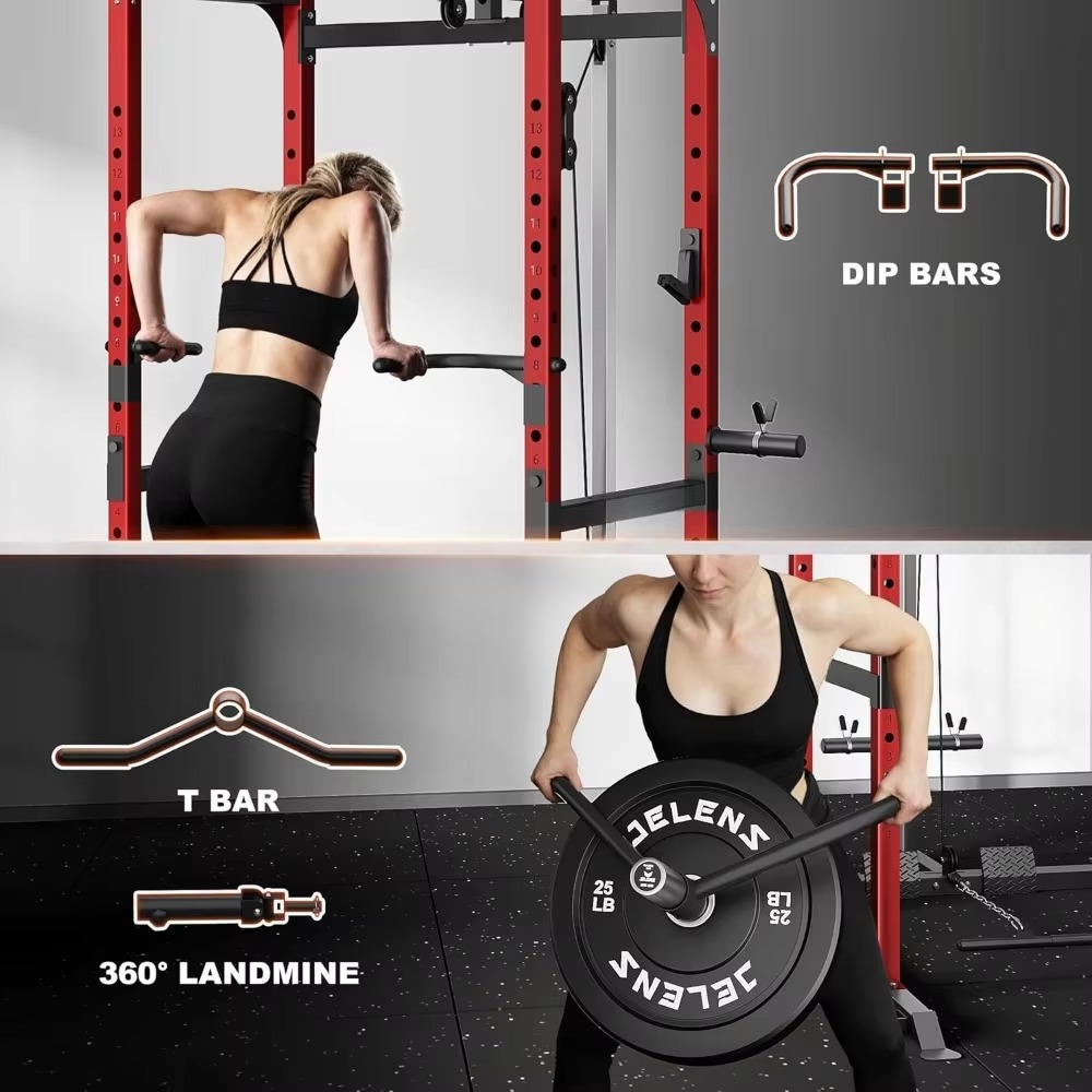 S21 Power Cage, Rack Multifunc - Home Gym Rack With Cables reseña y precio