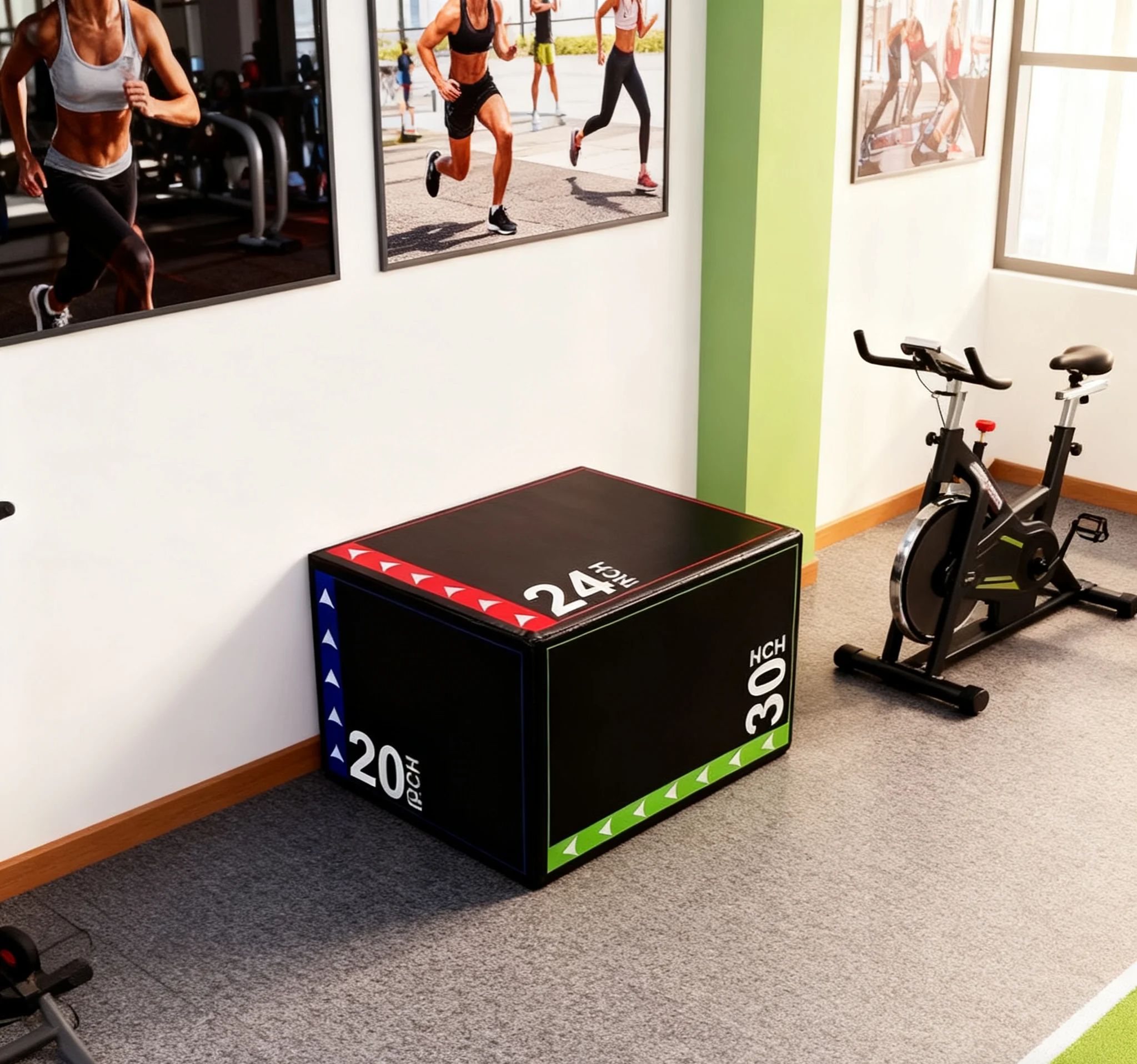 Caja de salto 3 en 1, caja fot - Home Gym Kit For Men reseña y precio