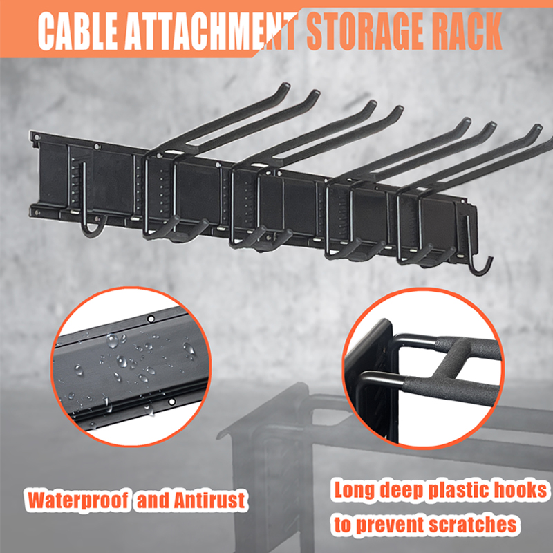 Estante de almacenamiento de a - Home Gym Rack With Cables reseña y precio