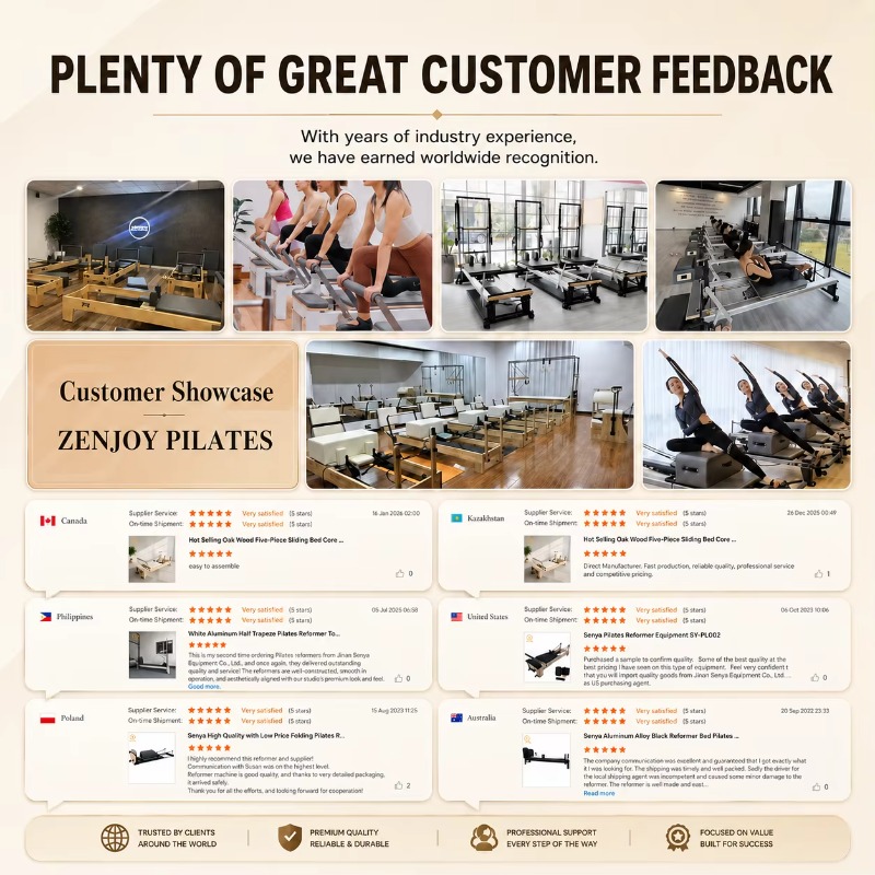 Máquina de Pilates Reformer de - Home Gym No Equipment reseña y precio
