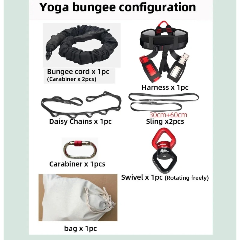 Kit de Fitness Bungee pesado,  - Home Gym Yoga Studio reseña y precio