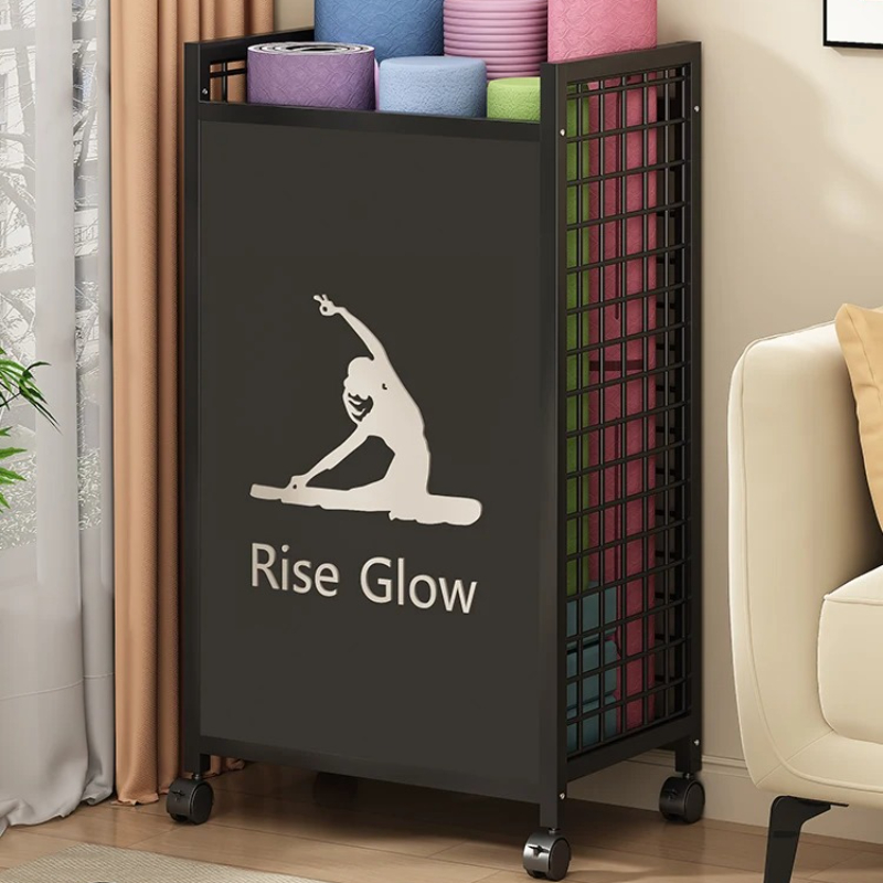 Carro de ejercicios móvil con  - Home Gym Yoga Studio reseña y precio