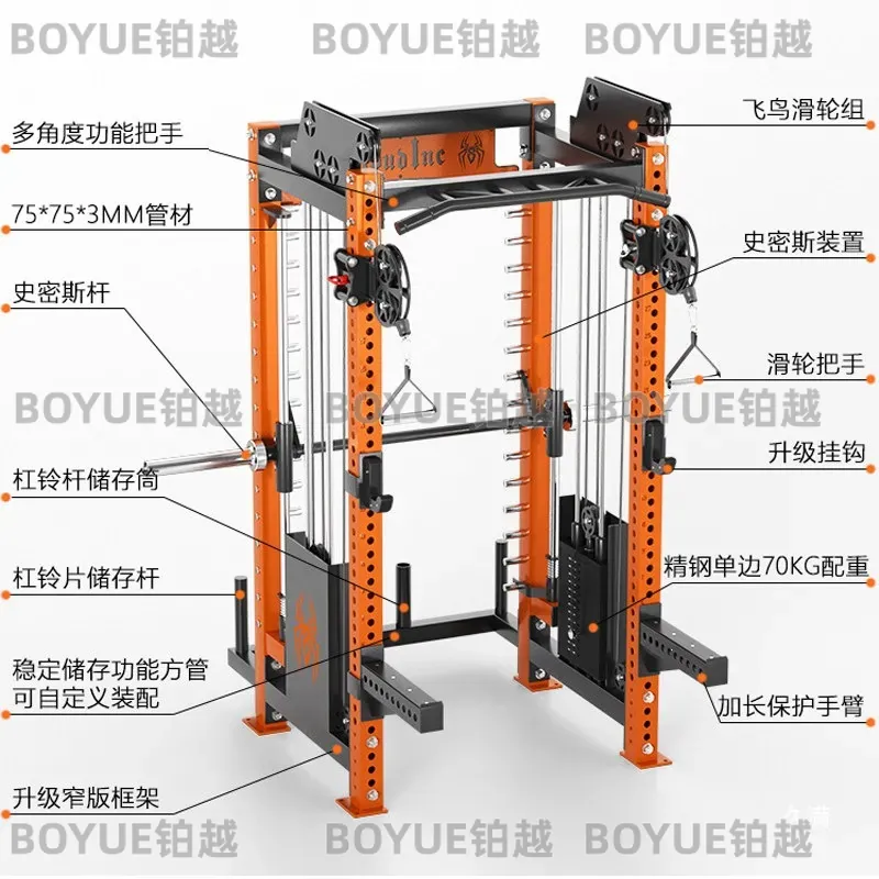 Equipo de Gimnasio Multifuncio - Home Gym Rack With Cables reseña y precio