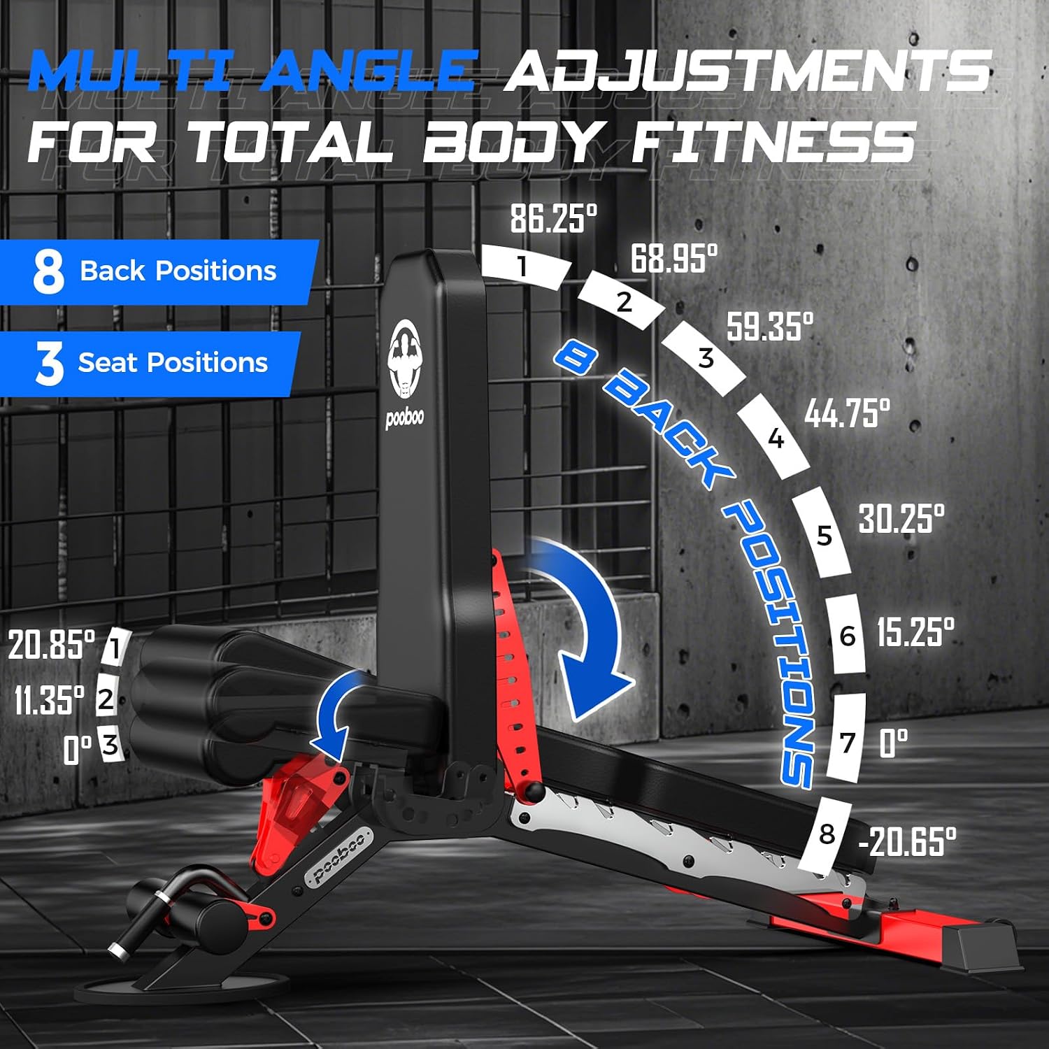Banco de Pesas Ajustable, Banc - Adjustable Weight Bench reseña y precio