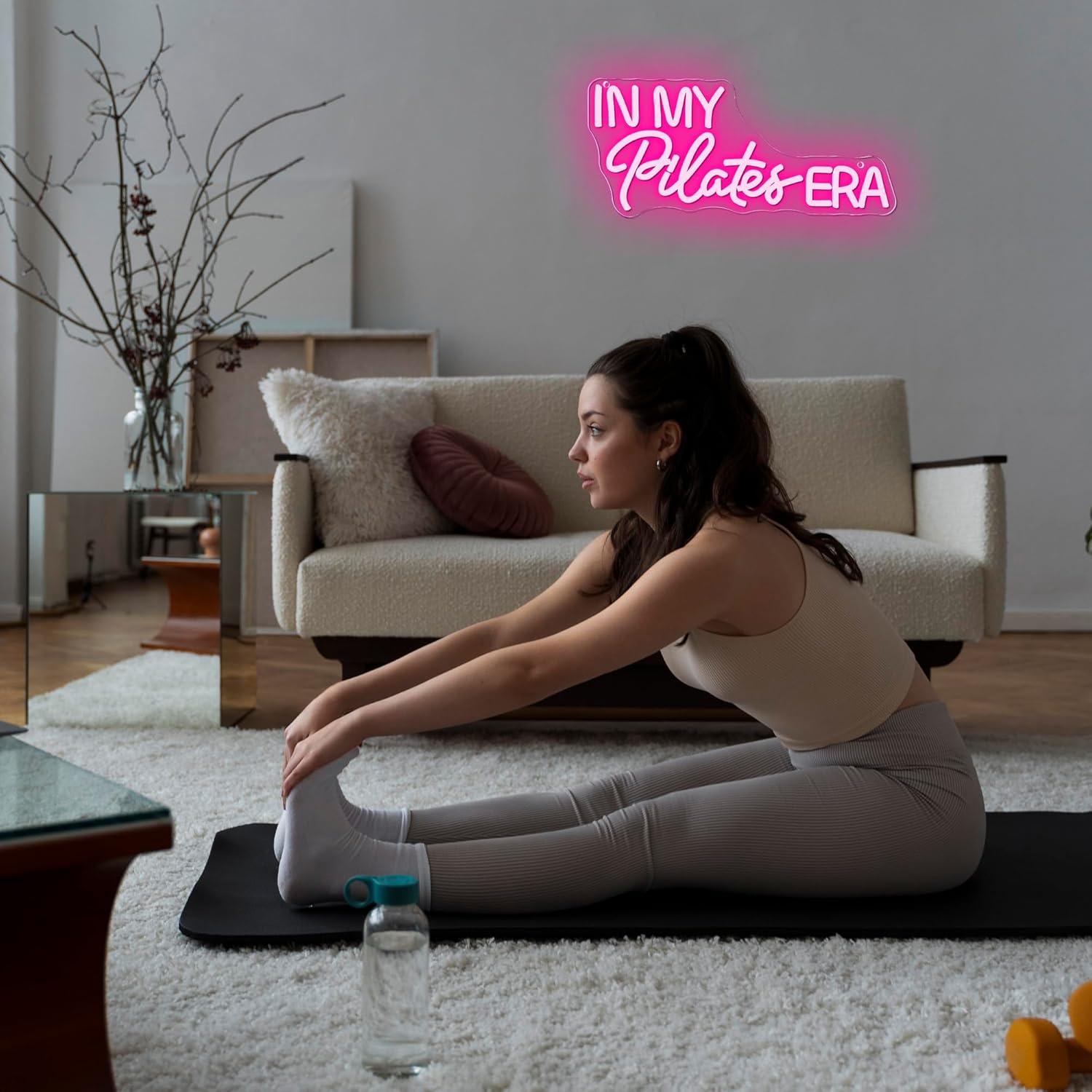 Letrero Luminoso LED Regulable - Home Gym Yoga Studio reseña y precio