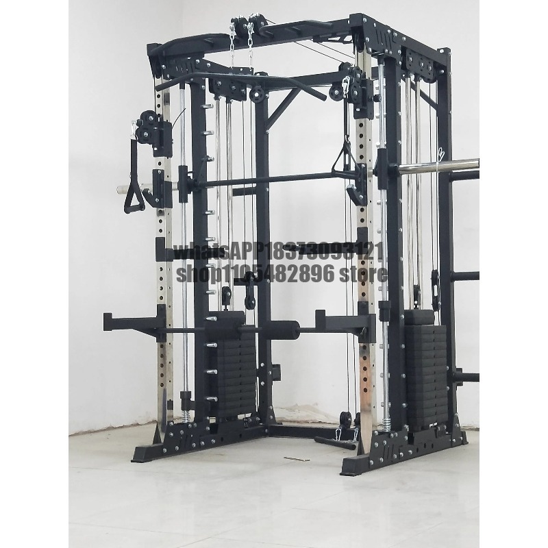 Rack de Sentadillas Comercial  - Home Gym Rack With Cables reseña y precio