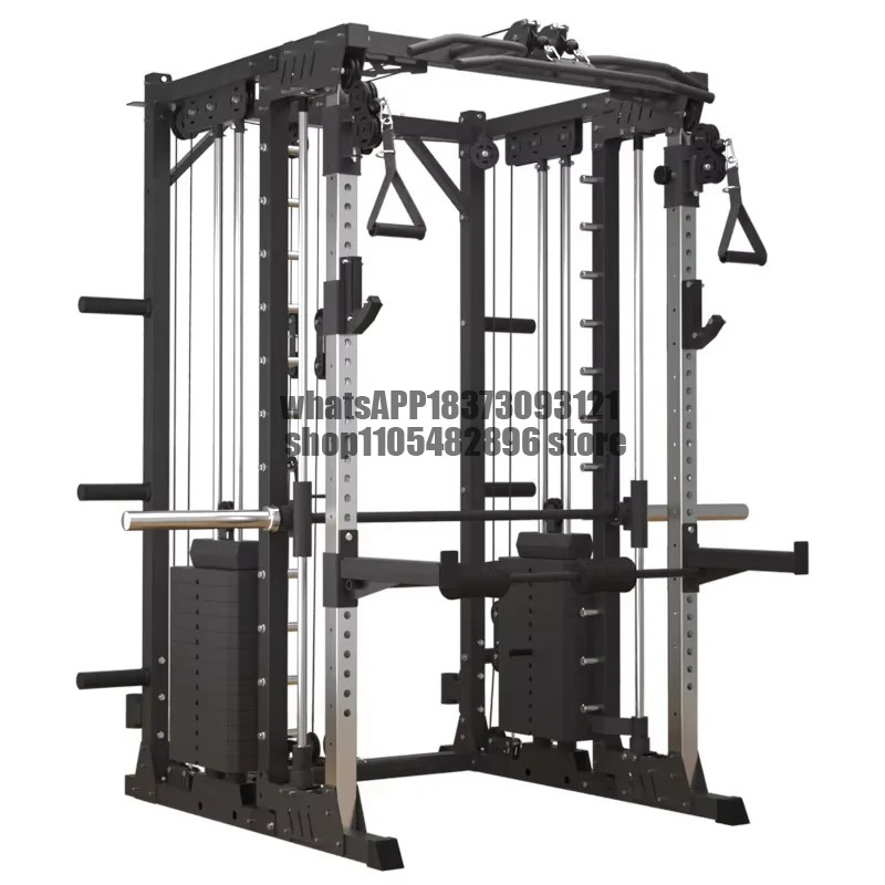 Rack de Sentadillas Comercial  - Home Gym Rack With Cables reseña y precio