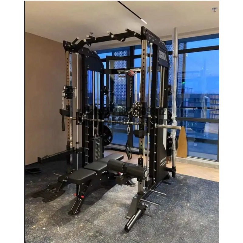 Rack de Sentadillas Comercial  - Home Gym Rack With Cables reseña y precio
