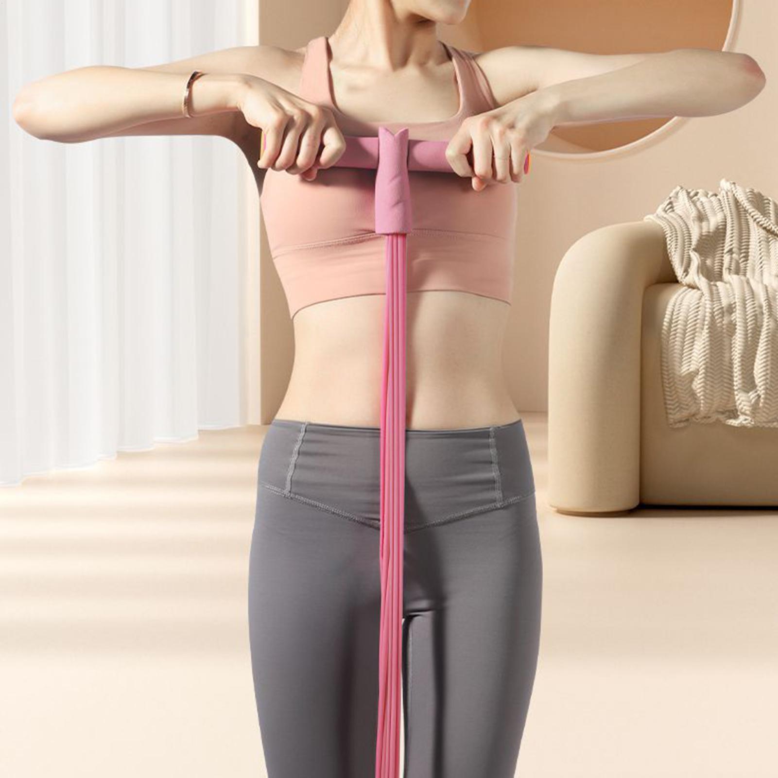 Cuerdas elásticas de resistenc - Home Gym Yoga Studio reseña y precio