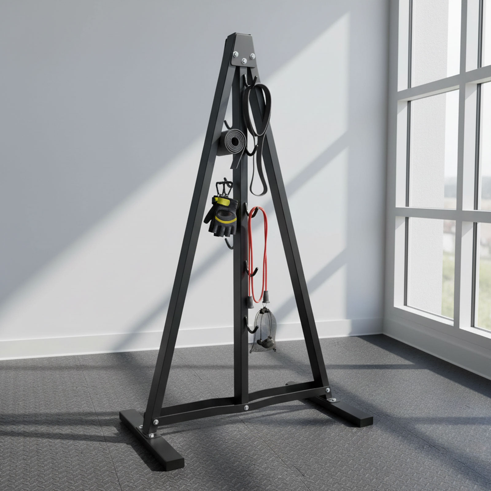 Organizador de Barra para Pole - Home Gym Rack With Cables reseña y precio