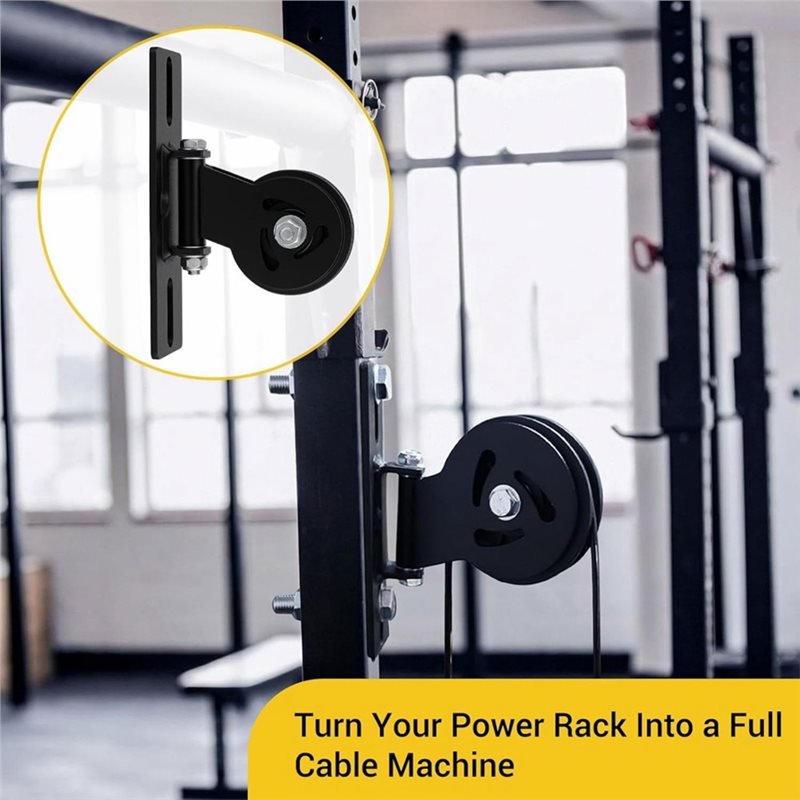 Nuevo sistema de poleas con ca - Home Gym Rack With Cables reseña y precio
