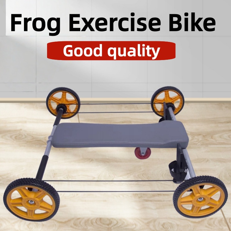 Bicicleta estática de rana con - Home Gym No Equipment reseña y precio