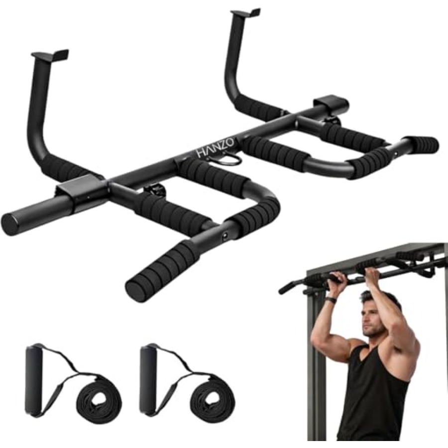 Barra de dominadas para puerta - Home Gym Workout reseña y precio