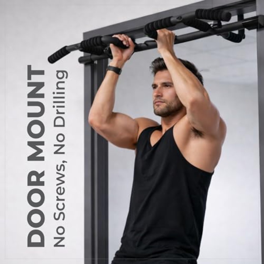 Barra de dominadas para puerta - Home Gym Workout reseña y precio