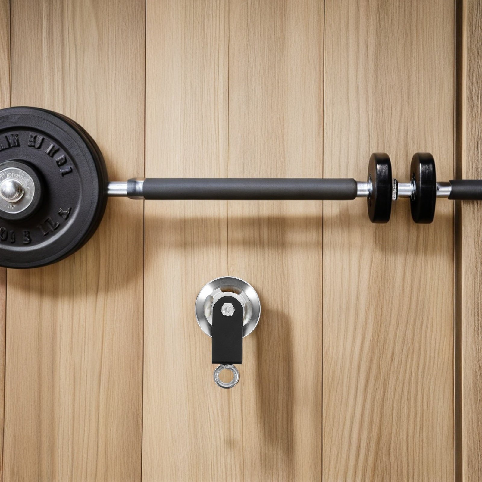 Rueda de polea silenciosa de a - Home Gym Rack With Cables reseña y precio