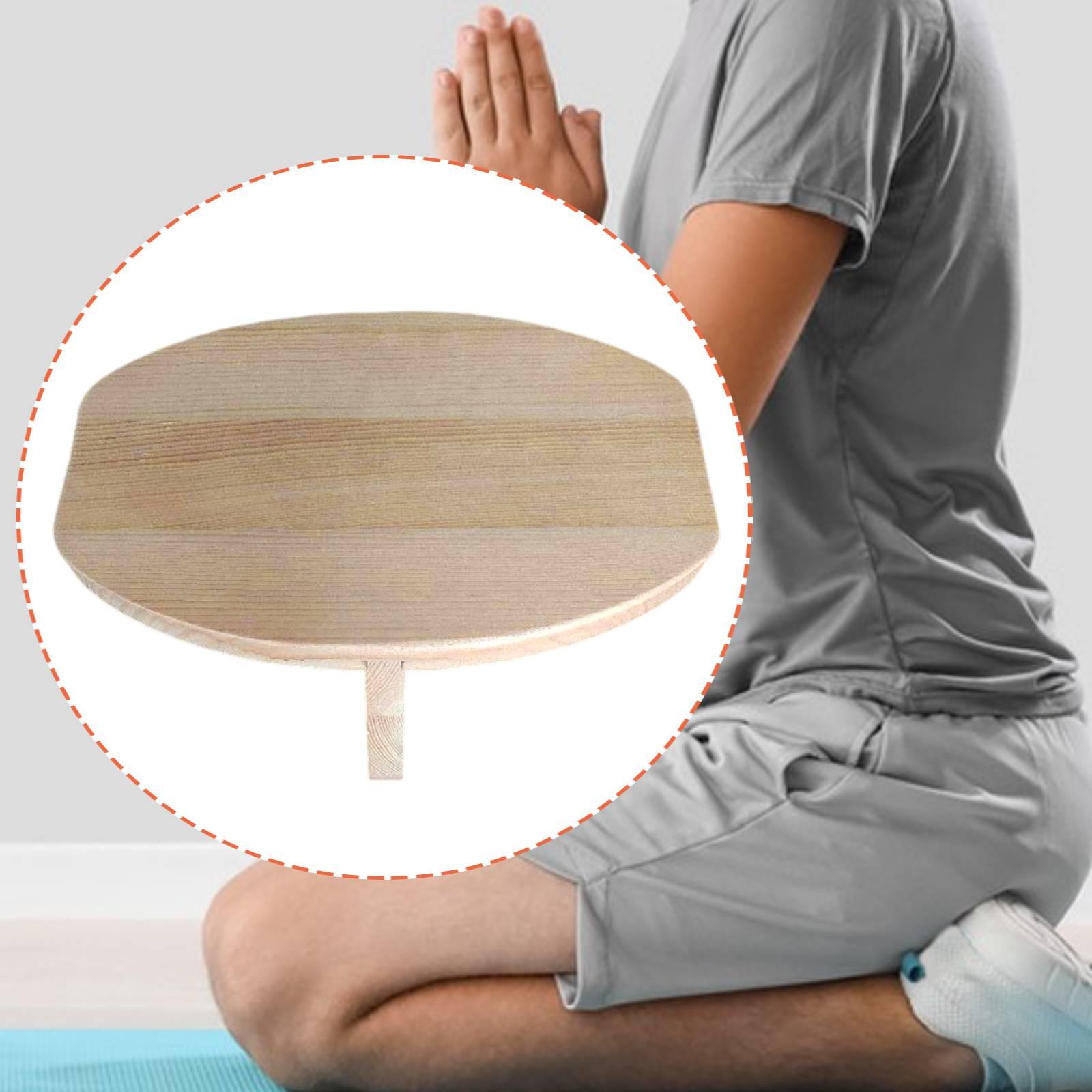 Banco de Meditación de Madera, - Home Gym Yoga Studio reseña y precio