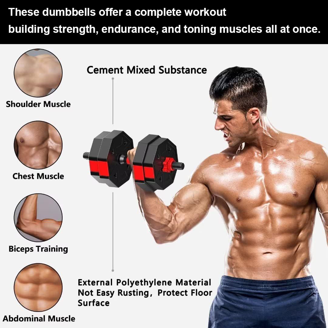 Juego de ejercicios con mancue - Home Gym Kit For Men reseña y precio