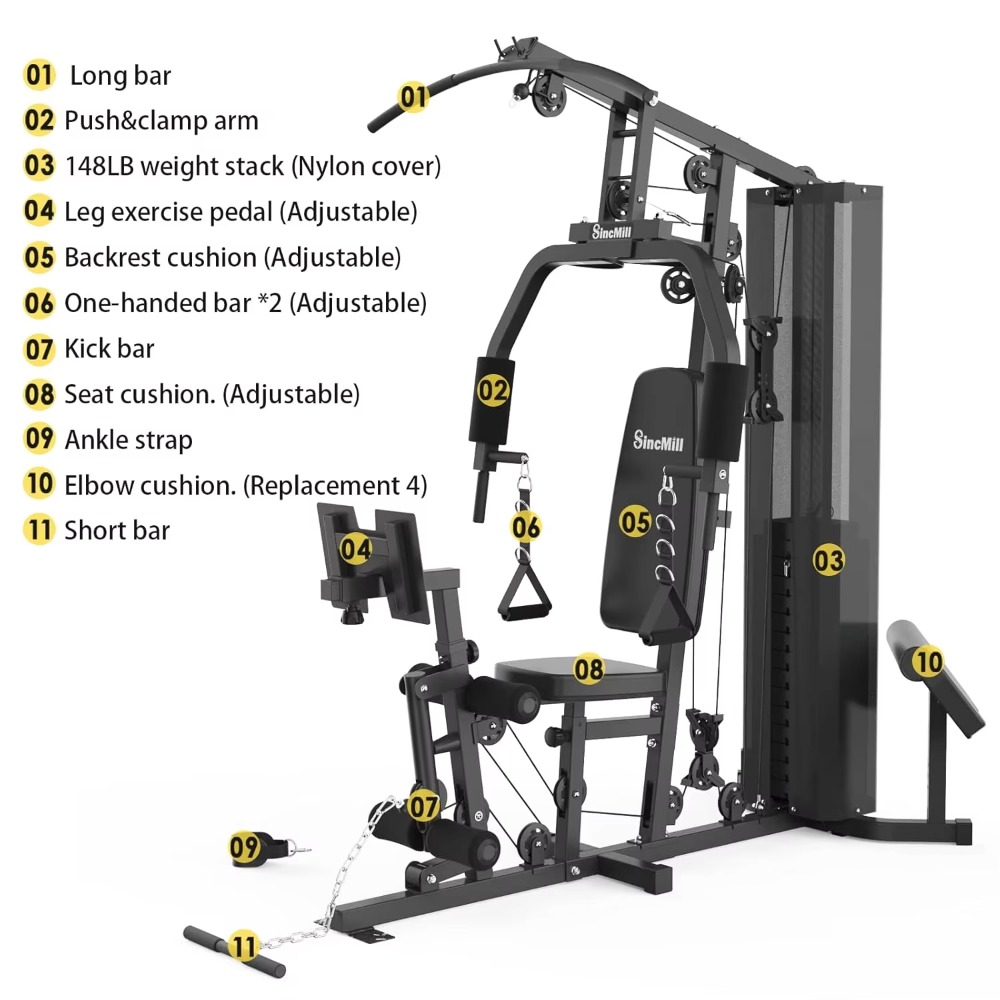 Equipo de Gimnasio Multifuncio - Home Gym Nala reseña y precio
