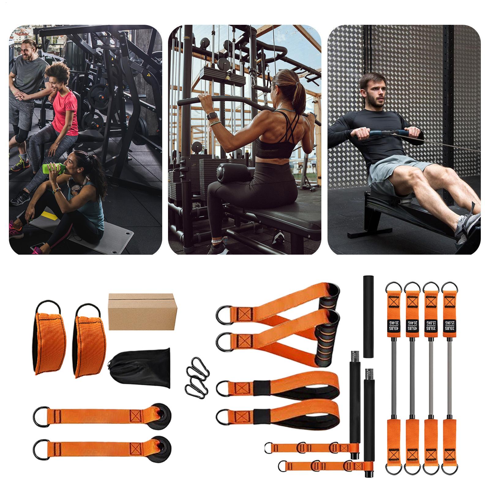 Kit de barra de Pilates portát - Home Gym Kit For Men reseña y precio