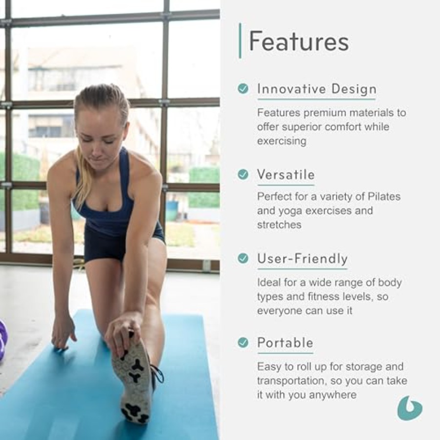 Colchoneta de Pilates y yoga p - Home Gym Yoga Studio reseña y precio