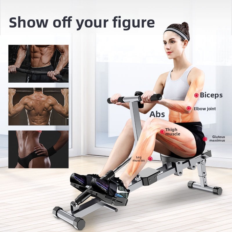 Máquina de remo silenciosa par - Home Gym No Equipment reseña y precio