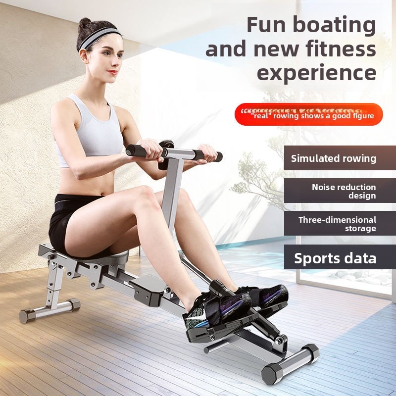 Máquina de remo silenciosa par - Home Gym No Equipment reseña y precio