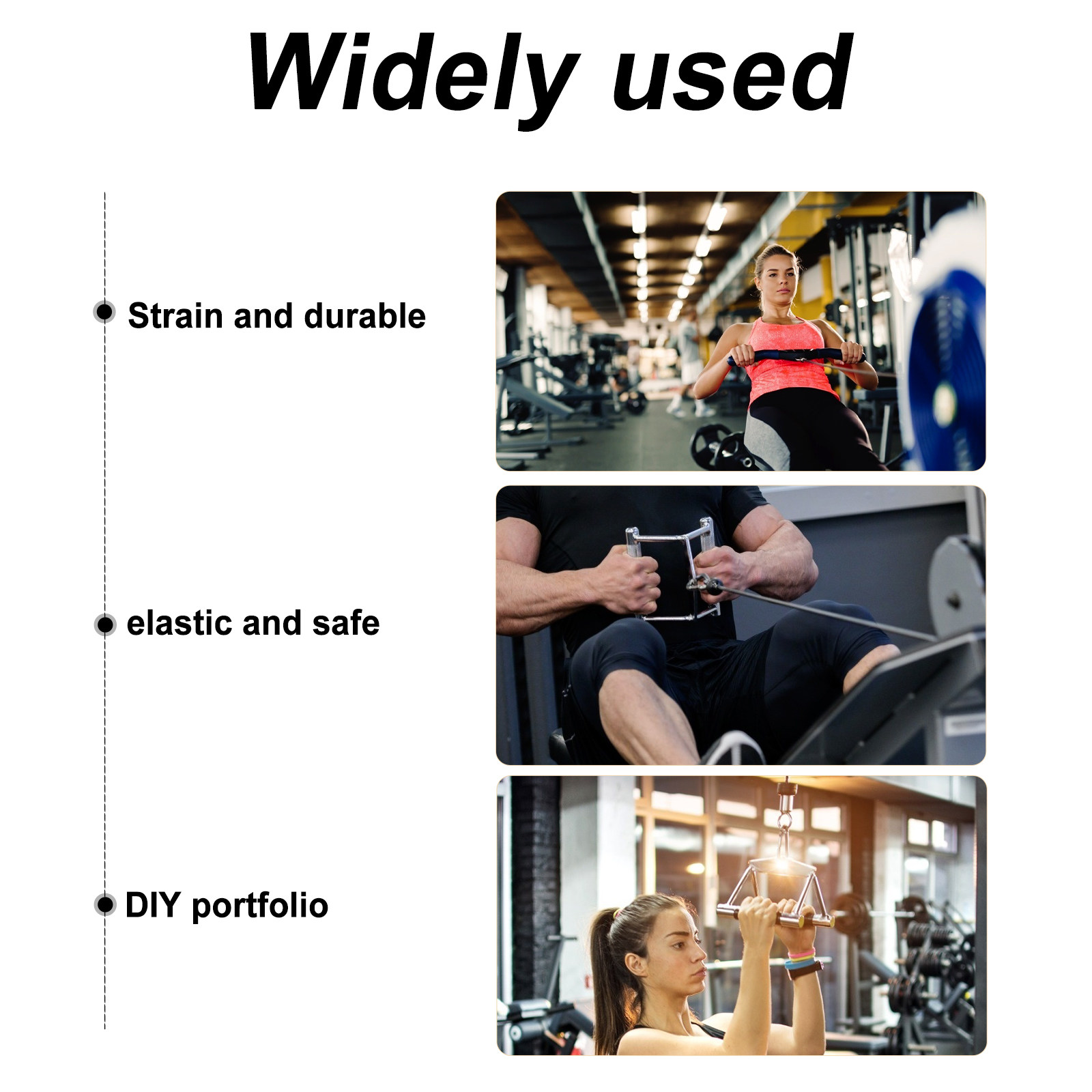 1 Juego de Accesorios de Cable - Home Gym Diy reseña y precio