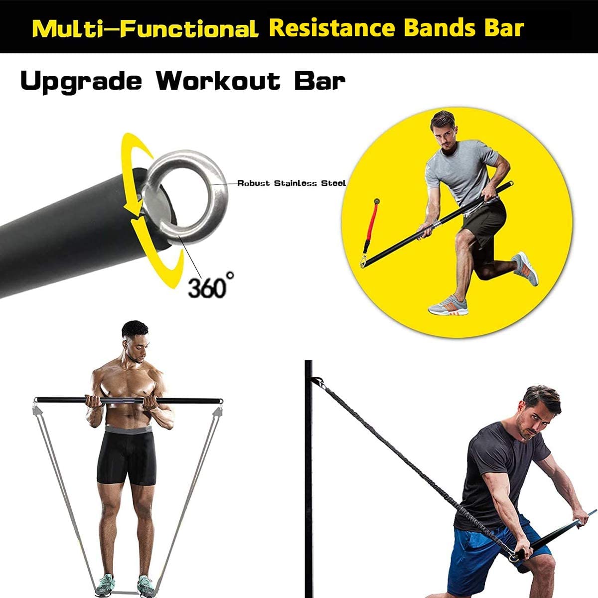 Banda elástica de resistencia  - Home Gym Luxury reseña y precio