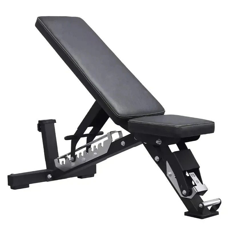 Banco plegable con mancuernas  - Adjustable Weight Bench reseña y precio